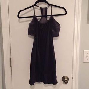 Lululemon black/camo size 6 built-in bra tank